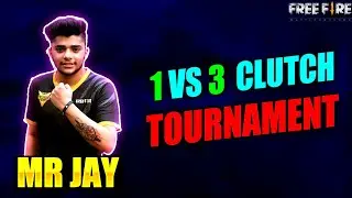 OG MR JAY 1 VS 3 CLUTCH IN TOURNAMENT - FREE FIRE ESPORTS KILLER FF, PAHADI GAMER, TG DELETE, ICONIC