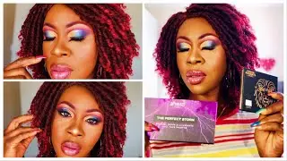 Uoma Beauty Black Magic Palette and BPerfect The Perfect Storm Face Palette- Tutorial & Review