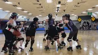 Western Mass Roller Derby vs Ocean State Rogues 11/13/2025 scrimmage  Part 1