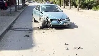 ДТП у Коломиї: зіткнулися два легковики та автобус, водій втік