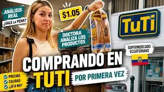 😲💸COMPRANDO EN TUTI POR PRIMERA VEZ - DOCTORA ANALIZA LOS PRODUCTOS🔍👩🏼‍⚕️| Gina Cevallos
