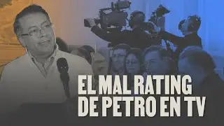 Alocuciones de Petro espantan a un tercio de los televidentes