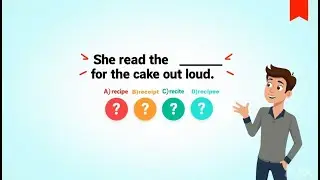 Weekly Pronunciation Test &ndash; Can You Choose the Right Word?