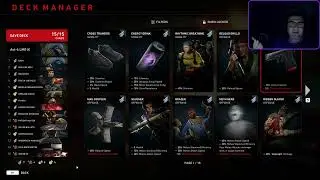 Back 4 Blood-- NO HOPE Solo Deck *Act-4 LMG*