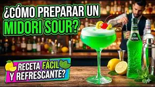 &iquest;C&oacute;mo Preparar un Three-Ingredient Midori Sour?