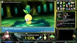 LIVE Shiny Petilil (110) DexNav in Pokemon ORAS