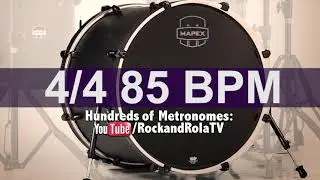 🔴 85 BPM Kick Drum Metronome