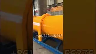 Cooling drum for green sand processing line .  Sand Shakeout cooling drum