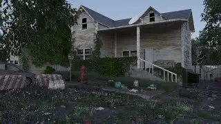 Abandoned House animation - 3ds Max, Corona renderer