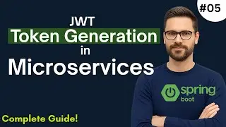 Auth Microservice + JWT Token Generation (0.12.5) | Step-by-Step Implementation in Spring Boot