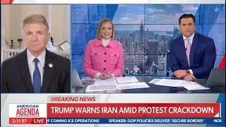 Chairman Emeritus McCaul Discusses Protests in Iran on Newsmax's American Agenda