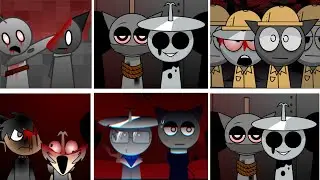 Incredibox Sprunki - but MIX CLUKR AND GRAY in ALL Different Mods