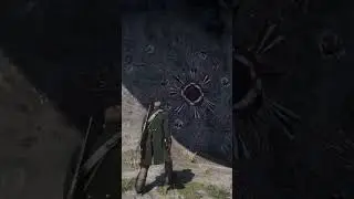START OF A COOL PUZZLE -  3 GOLD BAR REWARD - PART ONE! Easter Egg in Red Dead Redemption 2 #shorts