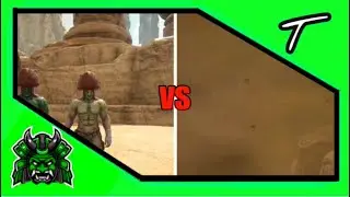 OOGABOOGA PEOPLE VS SANDSTORM | ARK: Survival Evolved - Scorched Earth [S2 E1]