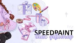 SPEEDPAINT | Lilac Giftwrap