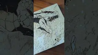 Back to Monster Hunter Art | #art #monsterhunter #videogames #pyrography #woodburning #manga #anime