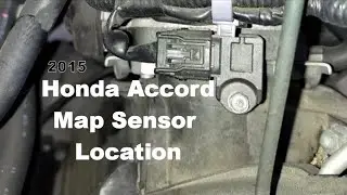 honda accord map sensor replace