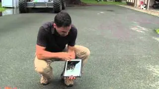 iPad Survives 60 foot Drop onto Concrete in G-Form Case