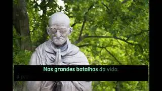 10 FRASES de mahatima gandhi - reflex&atilde;o da vida