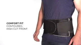 Ergodyne 1051 Back Support Belt Features Cool Mesh and Specialized Lower Back Support