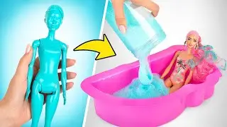 &iexcl;La mejor experiencia de desembalaje! Mu&ntilde;ecas Barbie Color Reveal
