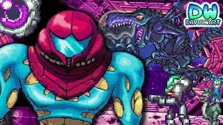 Metroid Fusion SURREALISTA! 🤖🐦🦠 | animación/parodia de DavuuWart