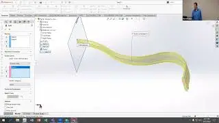 Solidworks - Sweep vs Loft with Guide Curves
