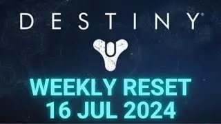 Destiny 1 - Weekly Reset - Vendor and Faction Inventory, Weapons and Loot 16 Jul 2024, Jul/16/2024