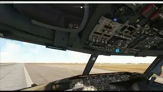 KAUS landing PMDG 737-700