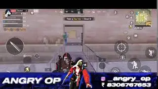BGMI LIVE | RUSH GAMEPLAY | NEW MOD | ANGRY OP