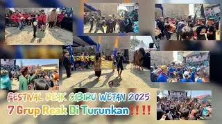 FESTIVAL SENI REAK CIBIRU WETAN 2025‼️7 grup reak di turunkan