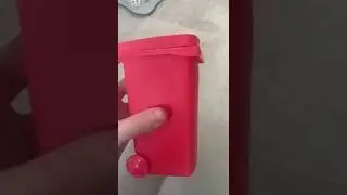Birmingham City Council Sulo Red Mini Bin For Electrical Waste