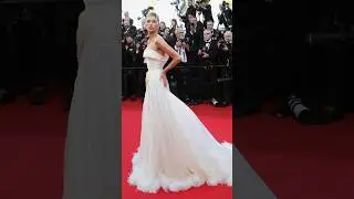 Канны 2025 Эльза Хоск #fashion #makeup #model #dress #style #cannes #мода #макияж #стиль #платье