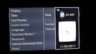 Adjust or Change the clock on your Mercedes Benz S or CL model