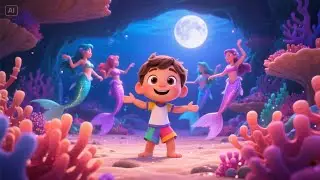 Mermaids Bubble Dance Song | Fun Underwater Action Rhyme for Kids | Magical Mermaid Adventure