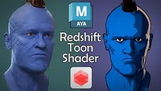 Redshift для Maya &mdash; Toon Shader