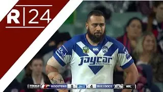 Classic Ray Warren NRL commentary on Sam Kasiano