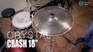 EDCymbals Crystal Crash 18