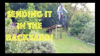 BACKYARD LADDER DROP - Build and Ride!