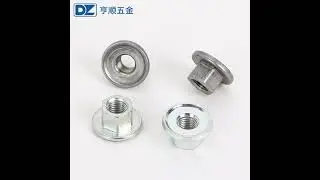 Flange Plated Iron Spot Welding Nut # shorts