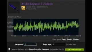 CS:GO Knife unbox but no vid cuz im dumb (desc)