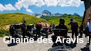 BALADE A MOTO  - Les Aravis avec BMW GRAND PRIX .
