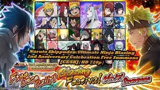 Naruto Shippuden:Ultimate Ninja Blazing - 2nd Anniversary Celebration Free Summons [CZ/SK]|HD 720p|