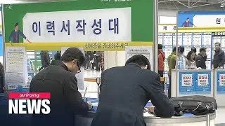 S. Koreans aged over 60 find more jobs in 2019, while 30s and 40s struggle