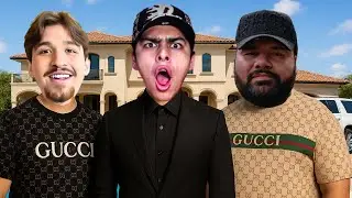 EL BARBAS nos AYUDA para COMPRAR LA MANSION en ESTADOS UNIDOS | LONCHE