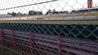 Silverstone July 2015 Campos Racing Car Spinning out of control