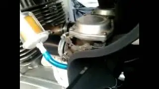 Two Mikuni BS 32 on Jawa 638. Вакуумный карбюратор Микуни на Яву. Два карба на Яву.