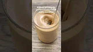 How to froth your coffee perfectly every time? This ratio of coffee to sugar & water works wonders
