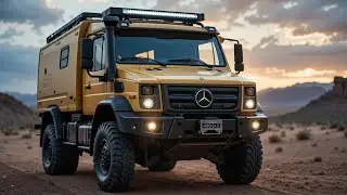 World’s Most Extreme Mercedes Unimog Expedition Camper Truck
