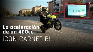 ACELERACI&Oacute;N de 400cc con CARNET B ⚡ Felo FW-07